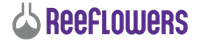 reeflowers logo Purple