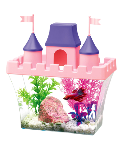 aqueon princess castle aquarium kit