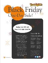 Black Friday Uncle Bills Sale Super Specials 2015