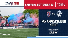 Indy Eleven Fan Appreciation Night 2023