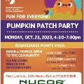Renaissance Pointe YMCA Ft Wayne - FLYER- 2023 Pumpkin Patch Party