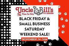 uncle bills black friday small business saturday postcard front