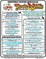 Hand-Sale-Flyer_9-1-25-to-9-28-25-Uncle-Bills-Pets-Monthly-Specials-page-1