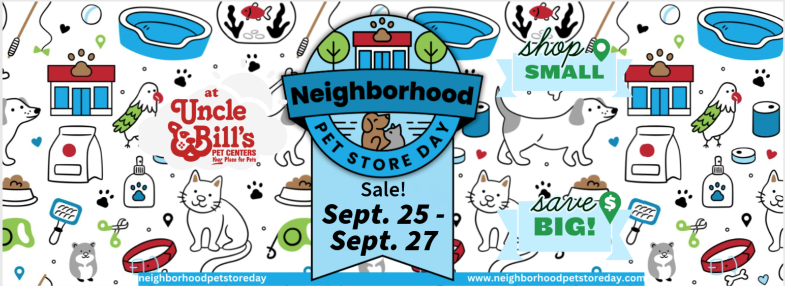 2026 Neighborhood Pet Store Day Uncle Bills Pet Centers Indiana Deals