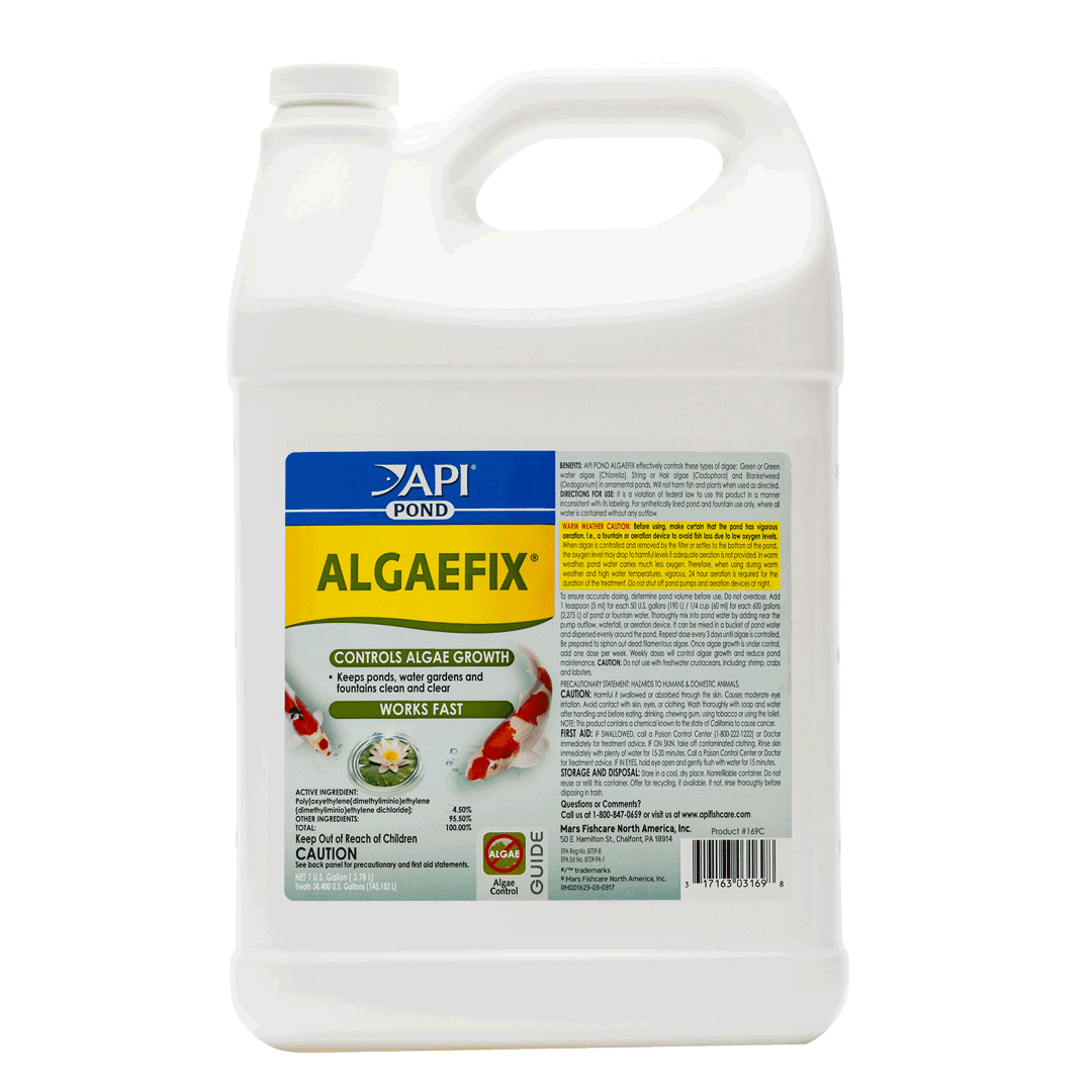api pond algaefix 1 gallon at uncle bills