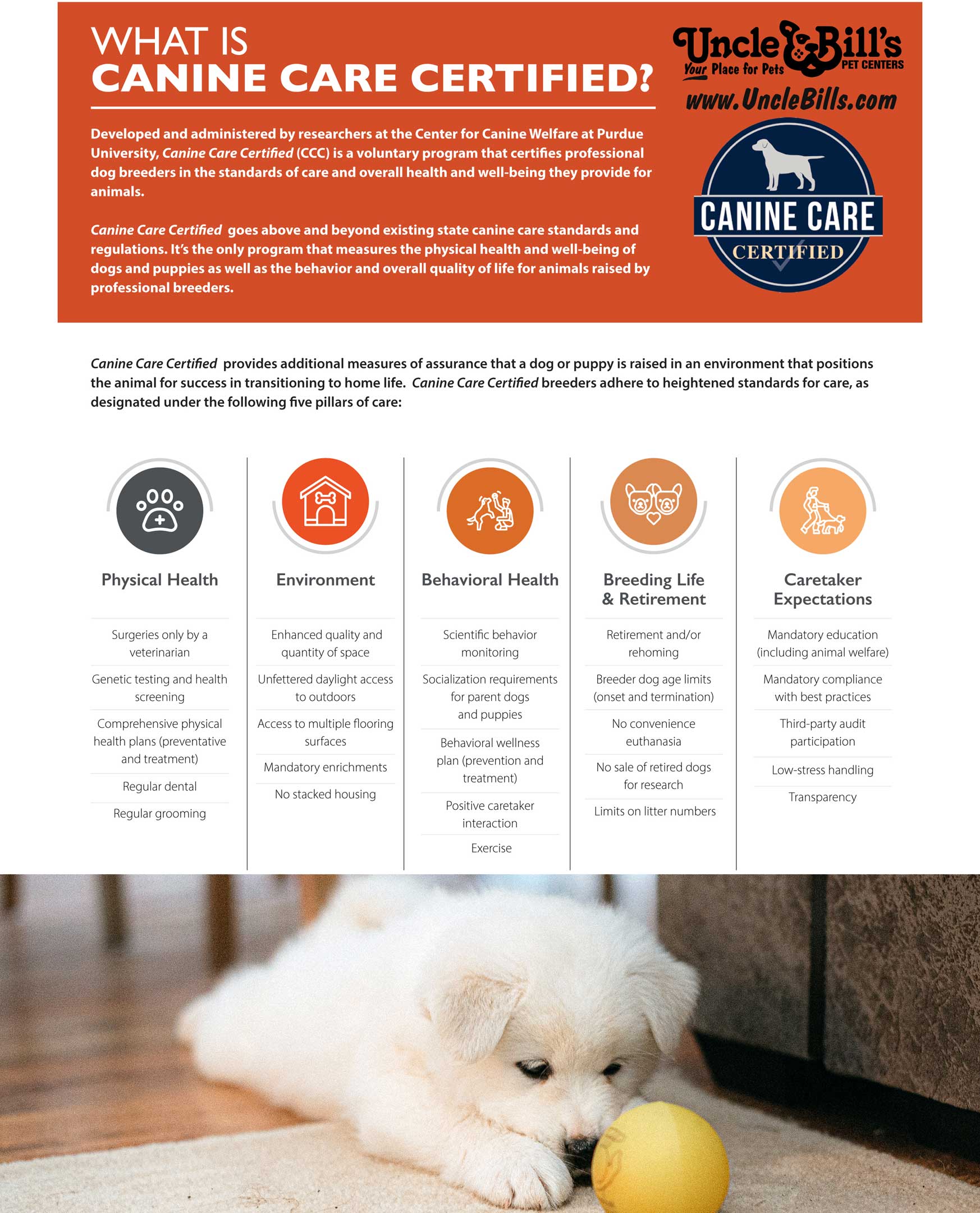 Canine Care Certification Uncle Bills page 1