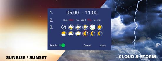 fluval aquasky day night weather