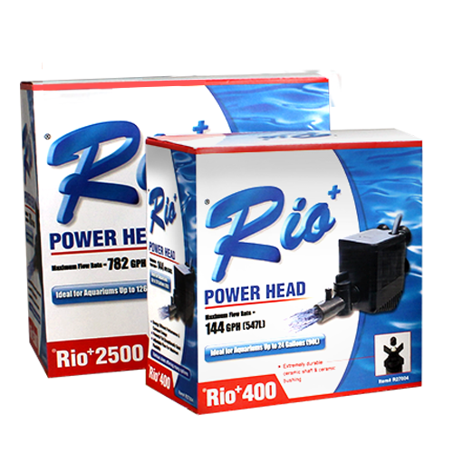 hikari rio plus power heads aquariums