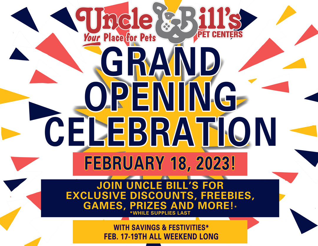 Uncle Bills Pet Center Zionsville Grand Opening 2023